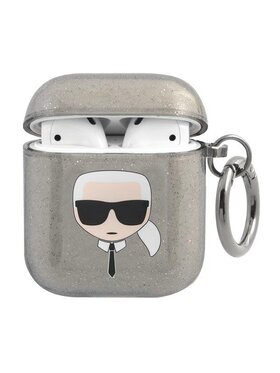 KARL LAGERFELD KARL LAGERFELD Etui na słuchawki AirPods Czarny