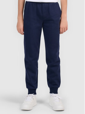 4F 4F Teplákové nohavice 4FJWMM00TTROM1840-31S Tmavomodrá Jogger Fit