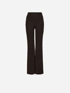 La Mania La Mania Legginsy BONNE Brązowy ciemny Basic Fit
