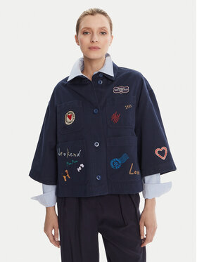 Weekend Max Mara Weekend Max Mara Marynarka Assuan 2525046021 Granatowy Regular Fit