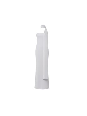 MAI MAI Sukienka wieczorowa VERA Szary Feminine Fit