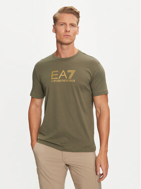 EA7 Emporio Armani EA7 Emporio Armani Tricou 3DPT08 PJM9Z 1846 Verde Regular Fit