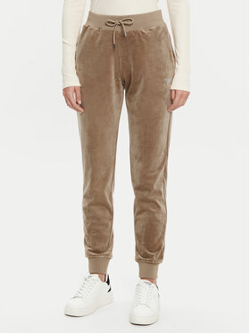 Guess Guess Pantaloni trening V3BB27 KBXI2 Maro Regular Fit