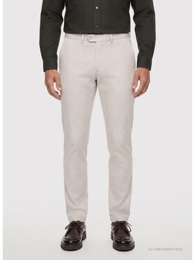 Pako Lorente Pako Lorente Chinosy P26WN-WX-010 Beżowy Slim Fit
