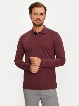 Tom Tailor Tom Tailor Polo 1043278 Czerwony Regular Fit