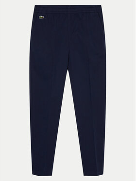 Lacoste Lacoste Chinos kelnes HJ9701 Tamsiai mėlyna Regular Fit