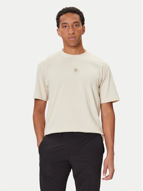 BOSS BOSS Tricou Future 50544316 Écru Oversize
