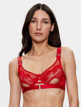 Hunkemöller Hunkemöller Podprsenka s kosticami Aurelia 199876 Červená