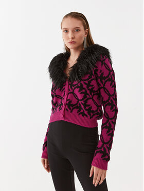 Pinko Pinko Kardigán Pony 101576 A11F Farebná Relaxed Fit