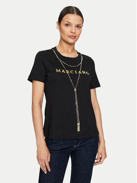 Marciano Guess Marciano Guess Póló Olivia 4YGI16 6138A Fekete Regular Fit