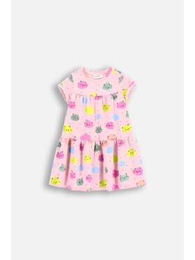 Coccodrillo Coccodrillo Sukienka WC5129201DGN-022 Kolorowy Regular Fit