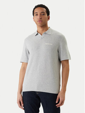 Jack & Jones Jack & Jones Polo marškinėliai Norrebro 12297926 Pilka Relaxed Fit