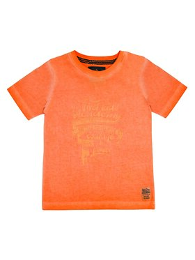 Kanz Kanz T-Shirt 1633411-4790 Beżowy Basic Fit