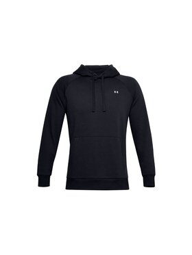 Under Armour Under Armour Bluza Under Armour Rival Fleece Hoodie Czarny Regular Fit