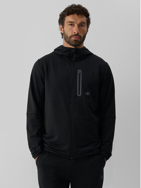 4F 4F Bluza TREKKING Czarny Regular Fit