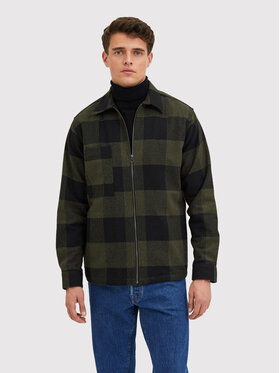 Selected Homme Selected Homme Koszula Doller 16085234 Zielony Regular Fit