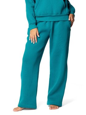 DKaren Sport DKaren Sport Spodnie dresowe DK-K-B9 Turkusowy Regular Fit