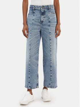 Guess Jeans Guess Jeans Džínsy W6RA1H D5M4M Modrá Wide Leg