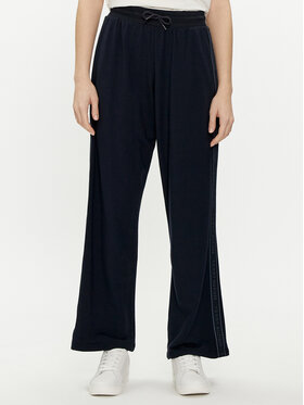 Tommy Hilfiger Tommy Hilfiger Melegítő alsó UW0UW04771 Sötétkék Relaxed Fit