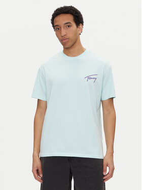 Tommy Jeans Tommy Jeans Póló Faded Graphic DM0DM20768 Zöld Relaxed Fit