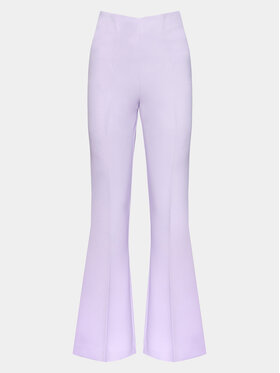 TWINSET TWINSET Stoffhose 232TP2053 Violett Regular Fit