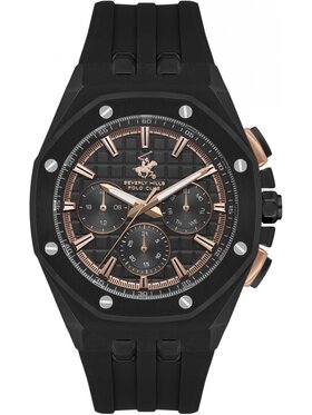 Beverly Hills Polo Club Beverly Hills Polo Club Zegarek BP3624X.651 Czarny