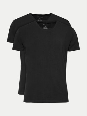 Pierre Cardin Pierre Cardin 2er-Set T-Shirts 29990.000.9000 Schwarz Modern Fit