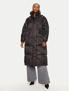 PINKO PINKO Geacă de iarnă Insegna 103818 A1ZR Negru Regular Fit