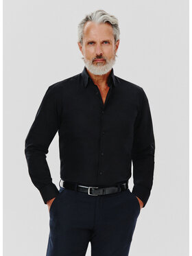 Pako Lorente Pako Lorente Koszula P24WN-1X-043 Czarny Slim Fit