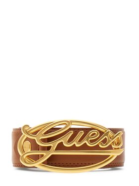 Guess Guess Pasek Damski 176925 Brązowy