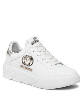 LOVE MOSCHINO LOVE MOSCHINO Сникърси JA15914G0HIA210B Бял