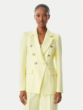 Maryley Maryley Giacca da abito 26EB139/43LE Giallo chiaro Regular Fit