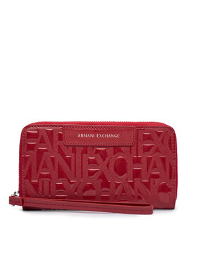 Armani Exchange Armani Exchange Didelė Moteriška Piniginė XW001606 AF17290 U5081 Raudona