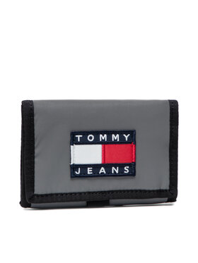 Tommy Jeans Tommy Jeans Velká pánská peněženka Tjm Heritage Trifold Stmt AM0AM08371 Šedá