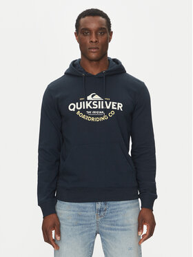 Quiksilver Quiksilver Mikina EQYFT05089 Tmavomodrá Regular Fit