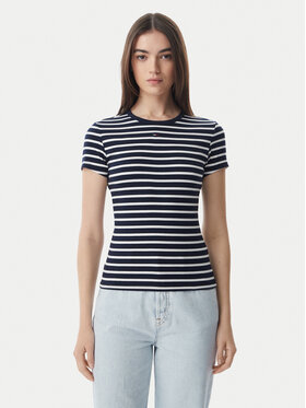 Tommy Jeans Tommy Jeans Тишърт DW0DW17383 Тъмносин Regular Fit