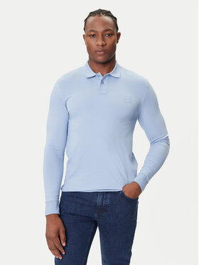 BOSS BOSS Polo Passerby 50507704 Svijetloplava Slim Fit