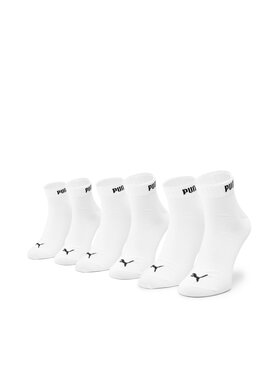 Puma Puma Σετ 3 ζευγάρια κοντές κάλτσες unisex 90793502 r. 43/46 Λευκό