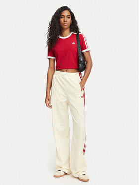 adidas adidas Melegítő alsó Firebird Loose Tracksuit KS4671 Krém Loose Fit