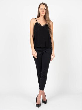 Pepe Jeans Pepe Jeans Top bez ramínek PL304343 | Karey Černá Regular Fit
