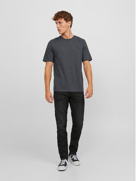 Jack&Jones T-shirt Paulos 12245087 Siva Standard Fit