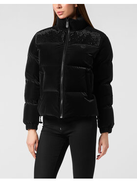 PHILIPP PLEIN PHILIPP PLEIN Kurtka puchowa 26397 Czarny Regular Fit