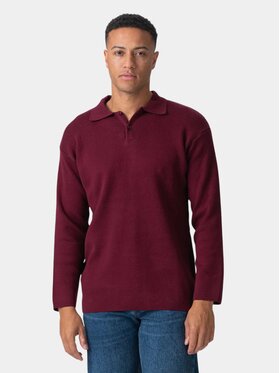 TeeShoppen TeeShoppen Polo 'Basic Collection' Czerwony Regular Fit