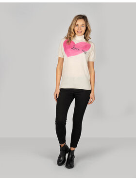 Trussardi Trussardi T-Shirt 56M00159 Μπεζ Slim Fit