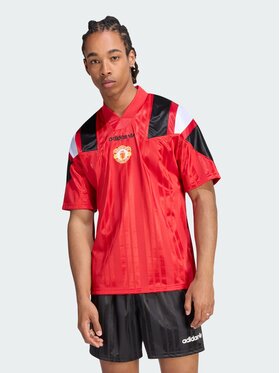 adidas adidas Koszulka techniczna 172385 Czerwony Regular Fit