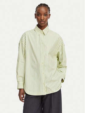 BOSS BOSS Krekls C Bostatta 50559241 Gaiši zaļa Oversize