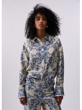 Liu Jo Liu Jo Camicia CA6229TS555P9652 Azzurro chiaro Loose Fit