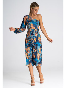 FIGL FIGL Sukienka M962 Kolorowy Regular Fit