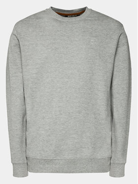 INDICODE INDICODE Суитшърт Derrick 55-615 Сив Regular Fit