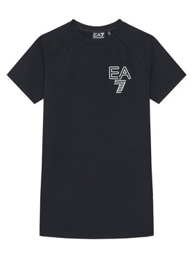 EA7 Emporio Armani EA7 Emporio Armani Haljina za svaki dan 7G000049 AF12484 UC001 Crna Relaxed Fit